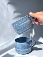 Marbled mugs