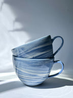 Marbled teacups