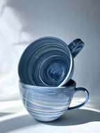 Marbled teacups