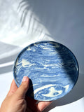 Marbled saucer dish