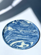 Marbled saucer dish